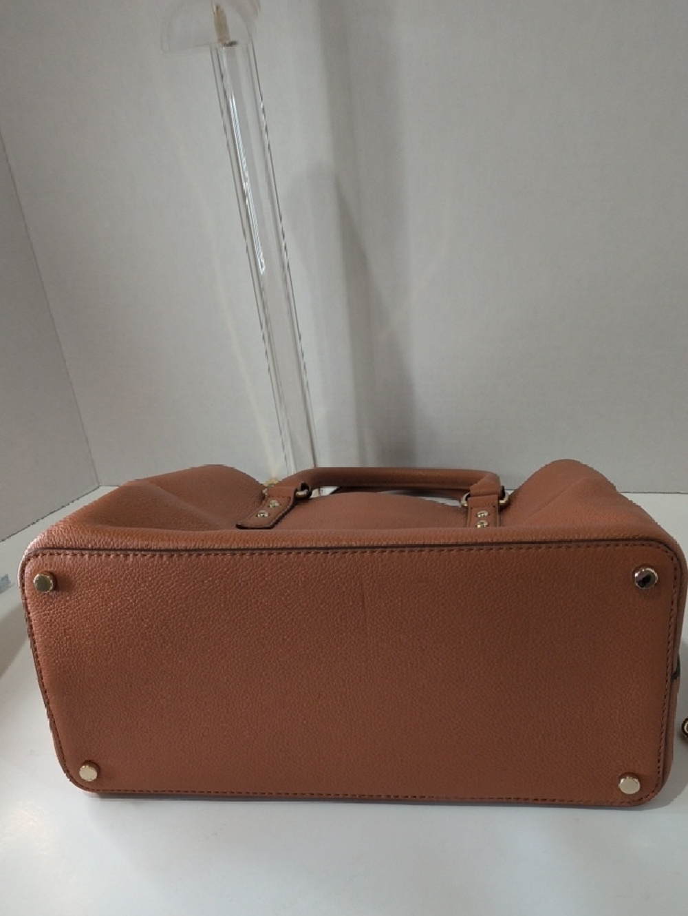 kate spade Cognac Pebbled Leather Tote with Zip Wallet - Picture 10 of 16